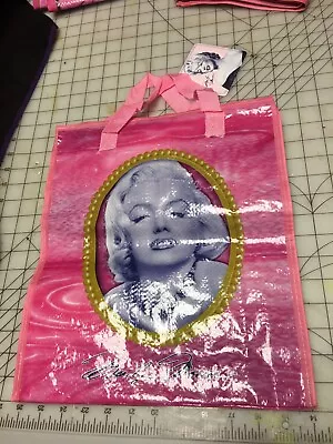 Marilyn Monroe Woven Tote Bag  13x15x4 Beach Grocery Knitting • $22.27