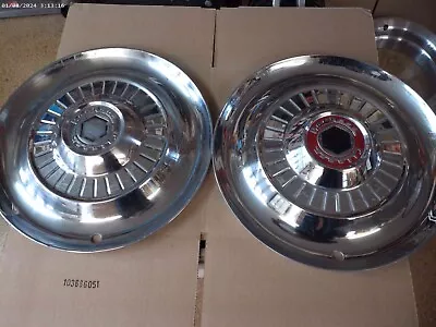 Wheel Cover Pair [2 ] 1954 Packard Clipper Hub Cap 15  Used • $69