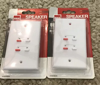 RCA Speaker Wall Plate NEW AH300WHR (2-Pair) • $7.99