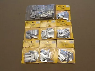 Micro Engineering #26-332 Rail Joiner Code 332 G Scale 7 Packs Plus Bonus Pieces • $48.88