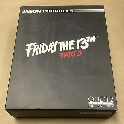 Mezco Toys One:12 Friday The 13th Part 3 Jason Voorhees - EMPTY BOX BOX ONLY • $27.50