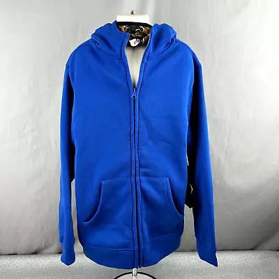 Wonder Nation Blue Zip Hoodie And Mask Size Large 10/12 New With Tags • $12.99