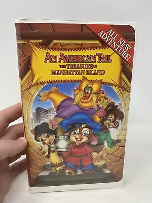 American Tail An - The Treasure Of Manhattan Island (VHS 2000 Clamshell) • $12.99