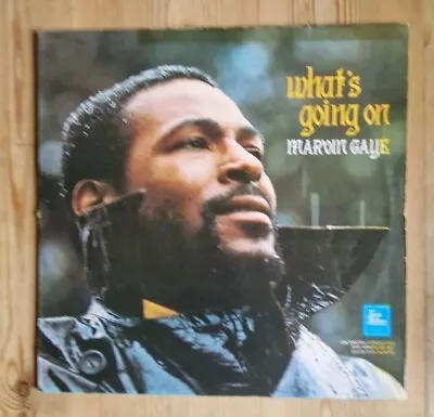 Marvin Gaye What's Going On 1st UK Press Vinyl LP Textured Sleeve Tamla Motown • £175