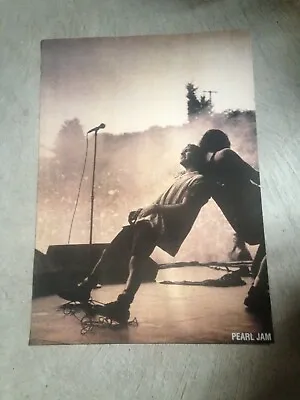 Pearl Jam Live In Concert 23  X 33  Poster - Eddie Vedder - NEW Shipped Rolled • $9.99