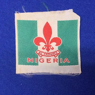 Boy Scout Nigeria International Patch Traded @ NordJamb75 244B1 • $9.99