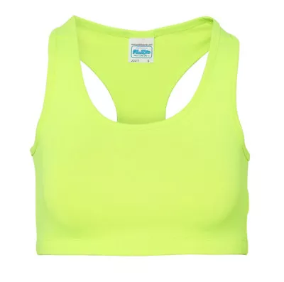 Womens Sports Bra Girlie Cool Sports Crop Top. For Workouts Running Yoga  • £5.99