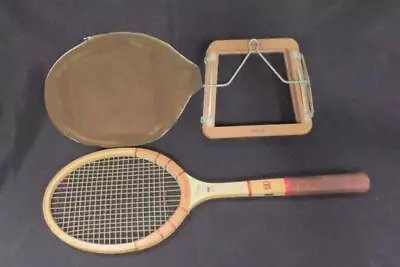 Vintage Wilson Jack Kramer Autograph Med. 4-5/8 Tennis Racket Made In UK • $14.99