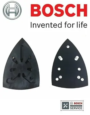 £26.95 • Buy BOSCH Genuine 2-Piece Delta Sanding Plate SET (To Fit: Bosch GSS 18V-Li Sander)
