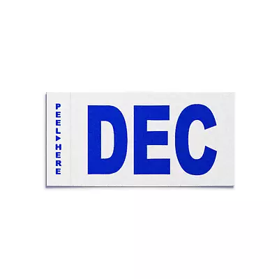 DECEMBER - California License Plate YOM Month Sticker - CA DMV Registration Tag • $14.99