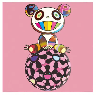 Blackpink X Takashi Murakami Pandakashi 23.6x23.6  PINK Print /1000 ~ BRAND NEW! • $249.99