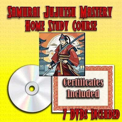 Home Study Course - Samurai Jujutsu Mastery (DVDs + Certificates) • $299.95