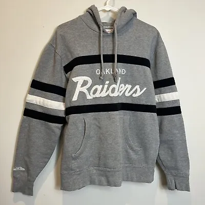 Hoodie Oakland Raiders Mitchell & Ness Throwbacks Size Large • $49