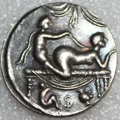 Vintage Ancient Greek Erotic VI Filler Coin • $12.90