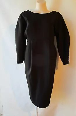 $17.99 • Buy ASOS Dress Black Size 10 Long  Sleeves