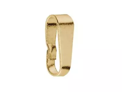£11.49 • Buy 9ct Yellow Gold Snap On Bail - No Soldering, 3 Sizes, Solid Gold Findings  375