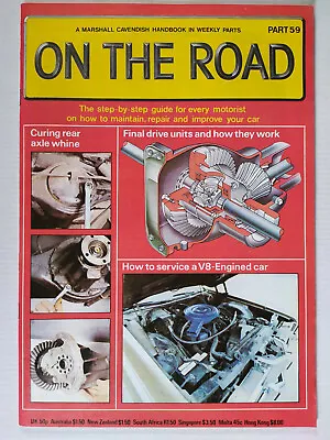 On The Road Marshall Cavendish Motoring Car Magazine Partworks 1980  Number 59 • £4.49