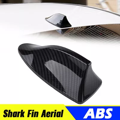 Carbon Car Shark Fin Roof Antenna Radio FM/AM Signal Aerials For BMW F20 F30 E90 • £7.47