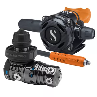 ScubaPro MK25 EVO/A700 CARBON BT Regulator DIN W/ Mouthpiece & Hose Protector • $1729