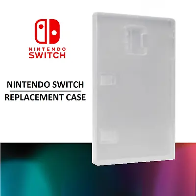 SWITCH XBOX PS4 / PS5 Empty Plastic Clear Game Shell Replaceable Case Cover Box • $8.95