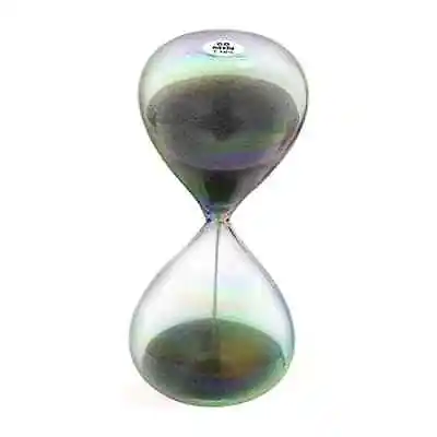 Hourglass 60 Minute Sand Timer Black Sand Clock Large 60 Minute Pirate Black • $19.99