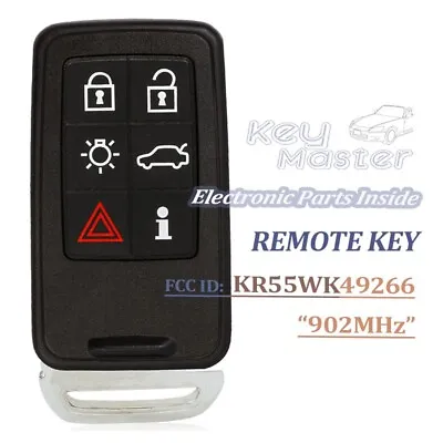 902MHz For Volvo S80 S60 V60 XC6 V70 XC60 XC70 Smart Remote Key Fob KR55WK49266 • $32.84