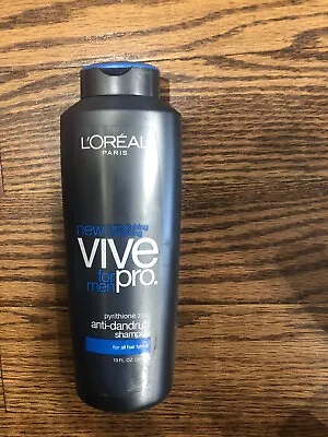 L'Oreal Paris Vive Pro For Men Anti-Dandruff Shampoo 13.0 Fluid Ounce • $49.99