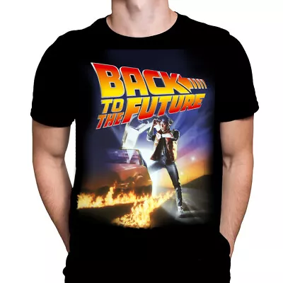 Back To The Future Poster  - T-Shirt - Sizes M - XXXL - Classic 80's Movie • £22.95