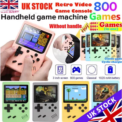 400/800+ Classic Games Handheld Retro Video Game Console Gameboy Games Player UK • £9.79