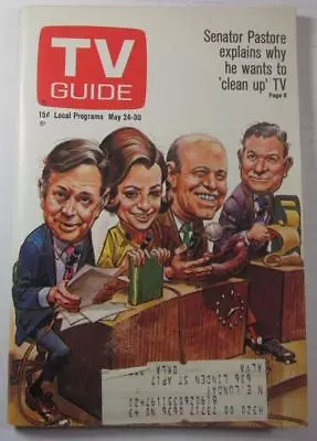 Tv Guide May 24 1969 Today Show Cybill Shepherd Arlene Golonka Tom Jones • $9.50