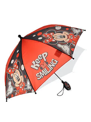 Disney Minnie Mouse Girls' Umbrella - Red One Size • $15.94