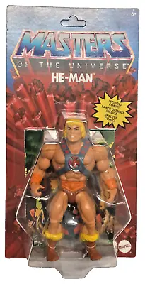 Vintage He-Man Head Masters Of The Universe Origins Action Figure HGH44 Mattel • $26.61