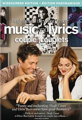 Music And Lyrics DVD Comedy (2007) Hugh Grant Quality Guaranteed Amazing Value • £2.46