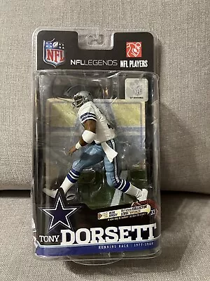 NFL Legends Dallas Cowboys Tony Dorsett McFarlane Action Figure Series 6 • $59.99