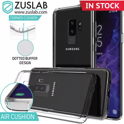 Galaxy S9 S8 Plus Case Genuine ZUSLAB Slim Hybrid Anti Shock Cover  For Samsung • $6.95