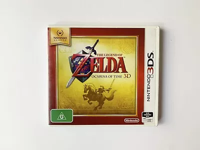 Legend Of Zelda Ocarina Of Time 3D Nintendo 3ds Pal - Nintendo Selects • $65