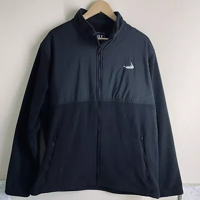 Nantucket Island Fleece Jacket Gear For Sports Weather Resistant Black Size XL • $24