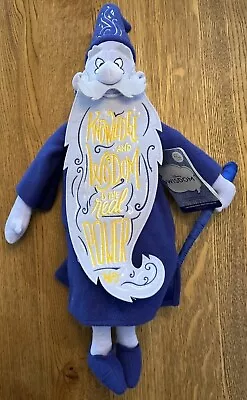 Disney Store Wisdom LE Collection  Merlin Wizard ~ Sword Stone Plush 20  H NWT • $9.99