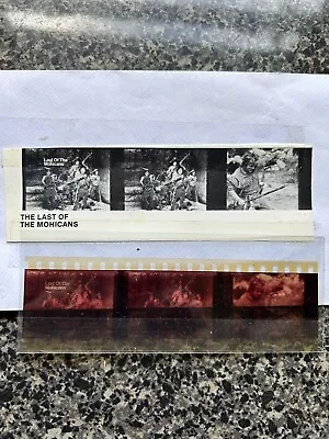 Real Vtg Last Of The Mohicans Theater Movie Reel Film Strip Piece Rare • $0.01