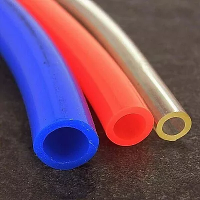 Polyurethane Flexible Tubing Pneumatic PU Pipe Tube Hose - Air Chemical Fuel Oil • £3.99