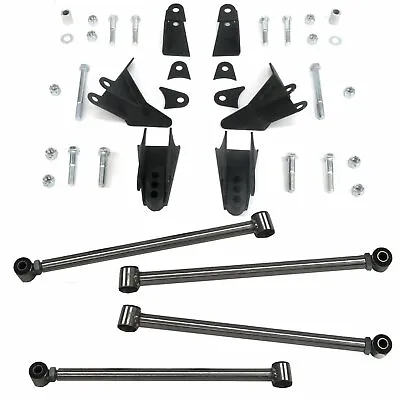 Chevy S10 Blazer 1995 - 2005 Heavy Duty Triangulated 4-Link Kit Muscle Cars • $348.72