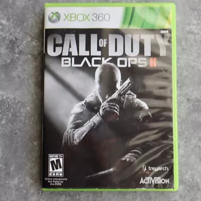 Call Of Duty: Black Ops II 2 Microsoft Xbox 360 2012 Complete Tested And Works • $15