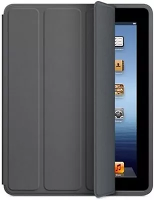 Genuine Apple IPad Smart Case / Cover MD454ZM/A - Dark Grey For IPAD2 / IPAD3 • £21.99