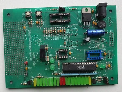 Microchip PIC 101 Microcontroller Evaluation Circuit Board • £9