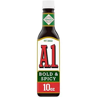 A.1. Bold & Spicy Sauce With Tabasco 10 Oz Bottle • $8.30