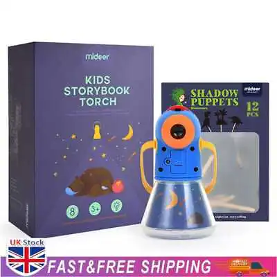 £19.99 • Buy Children Mini Projector Torch Educational Toys Kids Story Book Sleep Flashlight