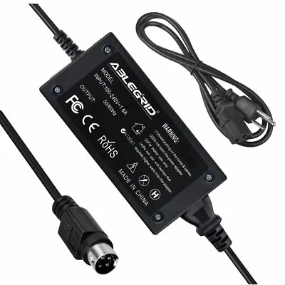 4-Pin AC Adapter For Hikvision LTS Alibi Annke TVI DVR Power Supply Cord 5 Amp • $22.85