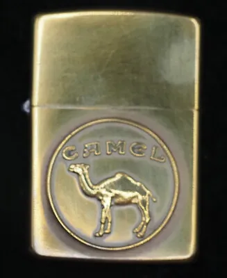 $75 • Buy Camel Brass Zippo Lighter Circa 1992
