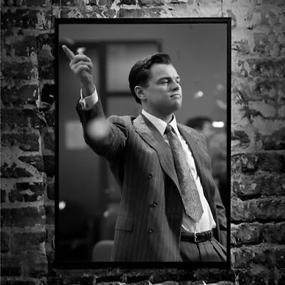 Wolf Of Wall Street - Movie Poster Art Print • £6.99