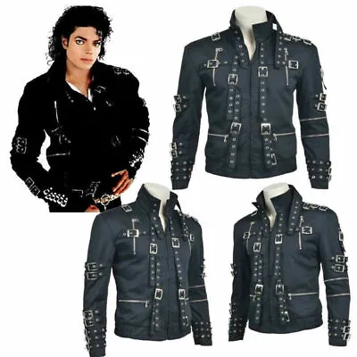 King Singer Michael Jackson Concert Bad  Cosplay Costume Jacket  • $79.99